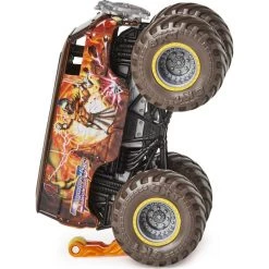 Monster Jam Thunder Bus With Wheelie Bar 1:64 Scale Truck