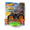 Hot Wheels Monster Trucks Tyrannosaurus Rex Jurassic World Camp Cretaceous With Re-Crushable Car