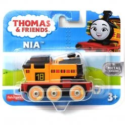 Thomas & Friends Nia All Engines Go Metal Push Along Train Fisher-Price