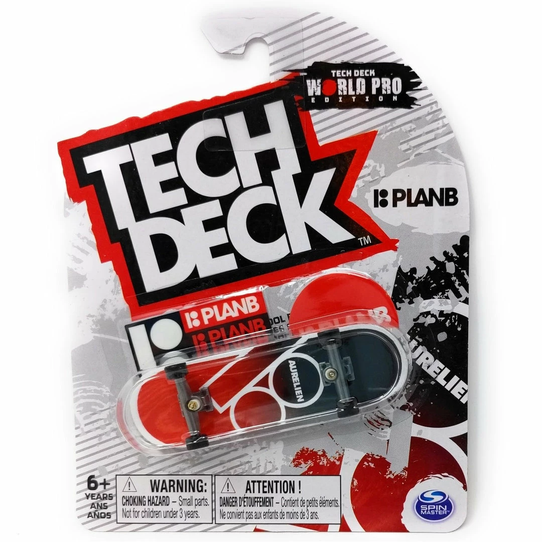 Tech Deck World Pro Edition Plan B Skateboards Aurelien Giraud Andromeda Complete Fingerboard Spin Master 1 Tech Deck World Pro Edition Plan B Skateboards Aurelien Giraud Andromeda Complete Fingerboard Spin Master