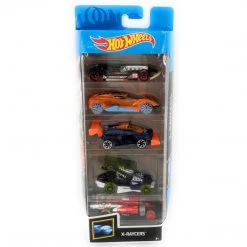 Hot Wheels X-Raycers 5 Pack 1:64 Scale Die-Cast Car Set Featuring X-Steam, Crescendo And More