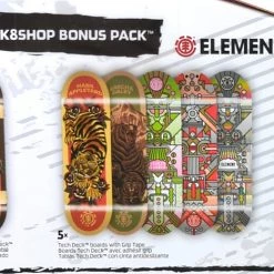 Tech Deck Element Skateboards Sk8shop Bonus Pack - 2022 Series Spin Master 5 Tech Deck Element Skateboards Sk8shop Bonus Pack - 2022 Series Spin Master