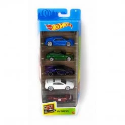 Hot Wheels HW Exotics 5 Pack Bugatti Aston Martin Lamborghini Lotus Jaguar