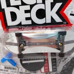 Tech Deck Maxallure Skateboards Rare 2021 Series Silver Foil Starting Line Lil Dre Complete Fingerboard