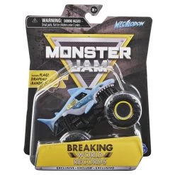 Spin Master Monster Jam Megalodon 1:64 Scale Truck, Breaking World Records Series