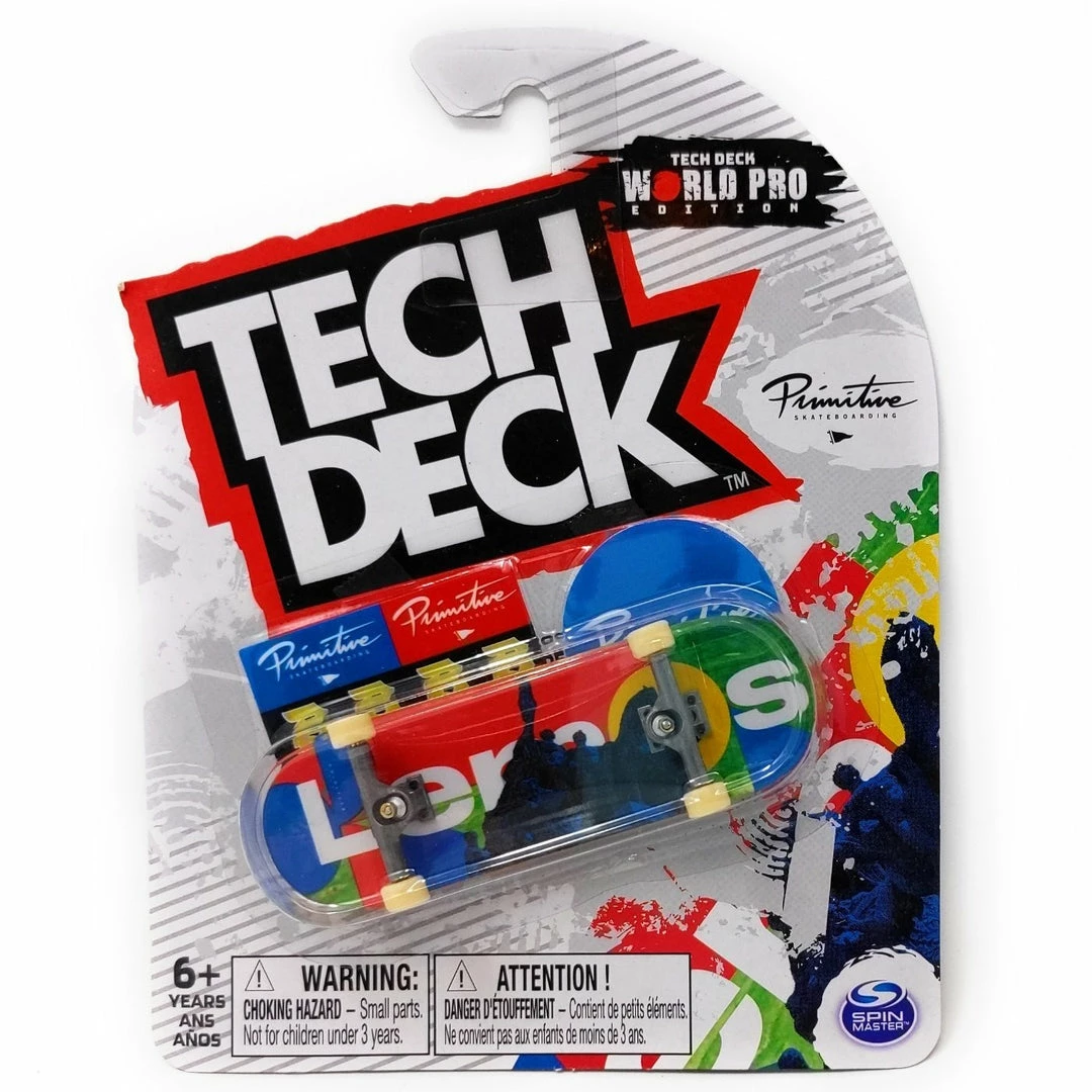 Tech Deck World Pro Edition Primitive Skateboards Tiago Lemos Ipiranga Complete Fingerboard 1 Tech Deck World Pro Edition Primitive Skateboards Tiago Lemos Ipiranga Complete Fingerboard