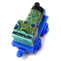 Fisher-Price Thomas & Friends Mini Train Animal Peacock Millie 2 Inch Scale Engine