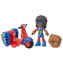 Disney Junior Marvel Spidey And His Amazing Friends Ms. Marvel And Embiggen Bike