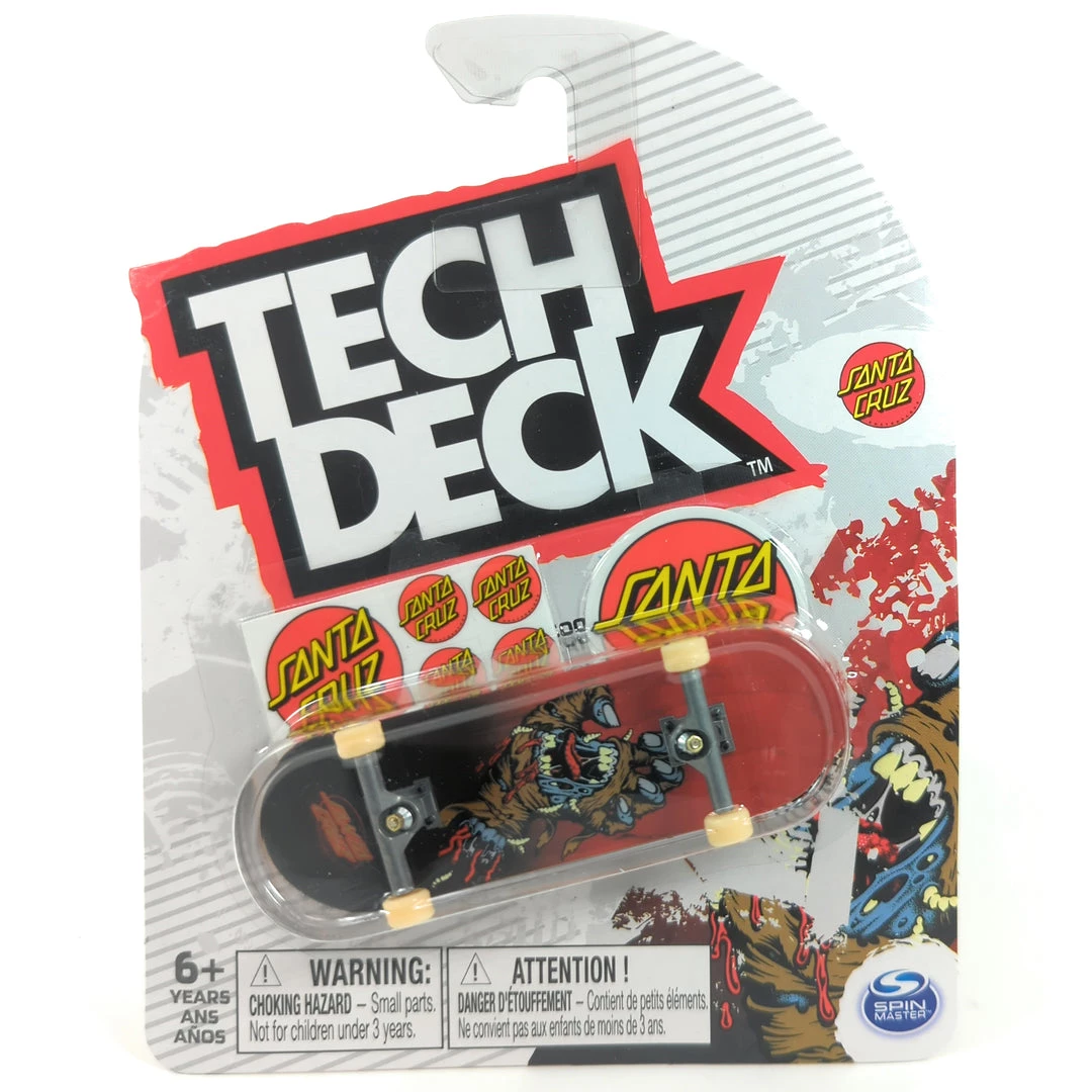 Tech Deck Santa Cruz Skateboards Mummy Screaming Hand Ultra Rare 2022 Complete Fingerboard Spin Master 1 Tech Deck Santa Cruz Skateboards Mummy Screaming Hand Ultra Rare 2022 Complete Fingerboard Spin Master