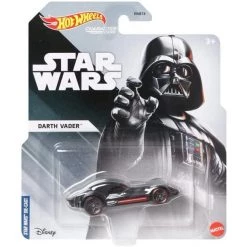 Hot Wheels Star Wars Character Cars Darth Vader 1:64 Scale Die-Cast Vehicle Mattel