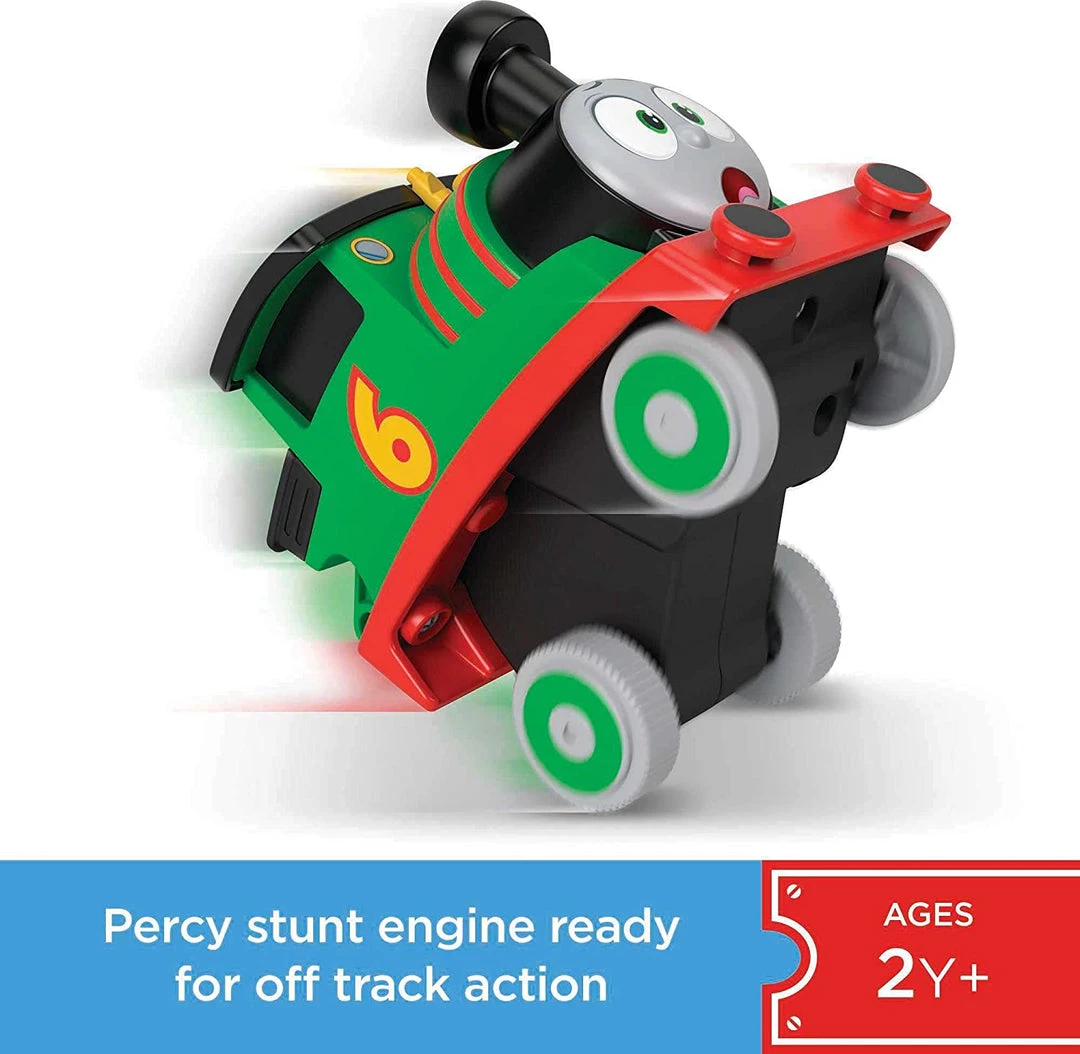 Thomas & Friends All Engines Go Press 'N Go Stunt Engine Percy 2 Thomas & Friends All Engines Go Press 'N Go Stunt Engine Percy