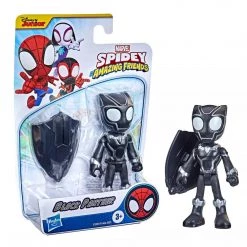 Disney Junior Marvel Spidey & His Amazing Friends Black Panther Action Figure