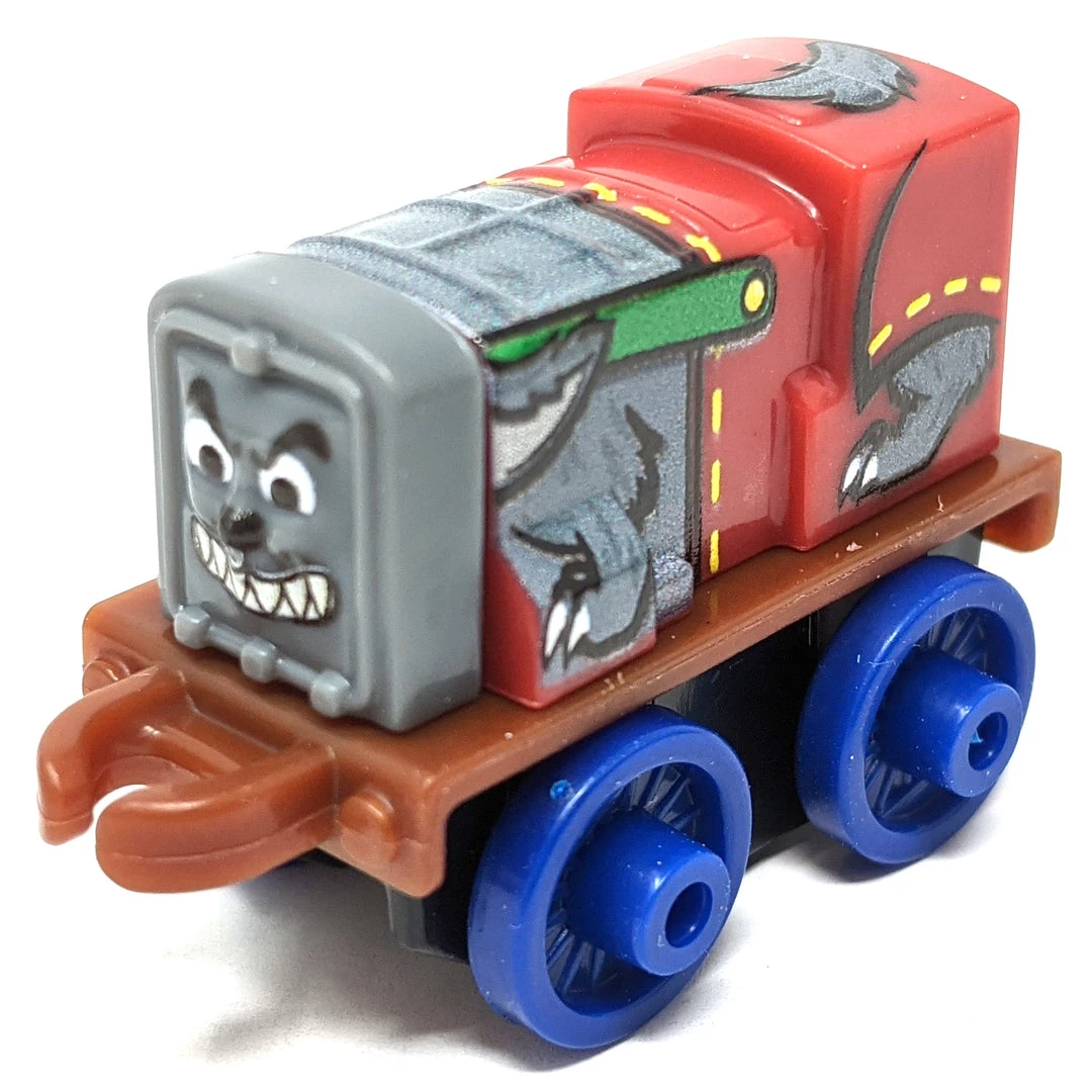 Fisher-Price Thomas & Friends MINIS 2020 Series 22 - Three Little Pigs Diesel Big Bad Wolf Single Mini Train Blind Bag 1 Fisher-Price Thomas & Friends MINIS 2020 Series 22 - Three Little Pigs Diesel Big Bad Wolf Single Mini Train Blind Bag