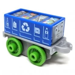 Fisher-Price Thomas & Friends MINIS 2020 Series 22 - Recycling Sorter Troublesome Truck Single Mini Train Blind Bag - Blue