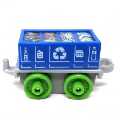Fisher-Price Thomas & Friends MINIS 2020 Series 22 - Recycling Sorter Troublesome Truck Single Mini Train Blind Bag - Blue