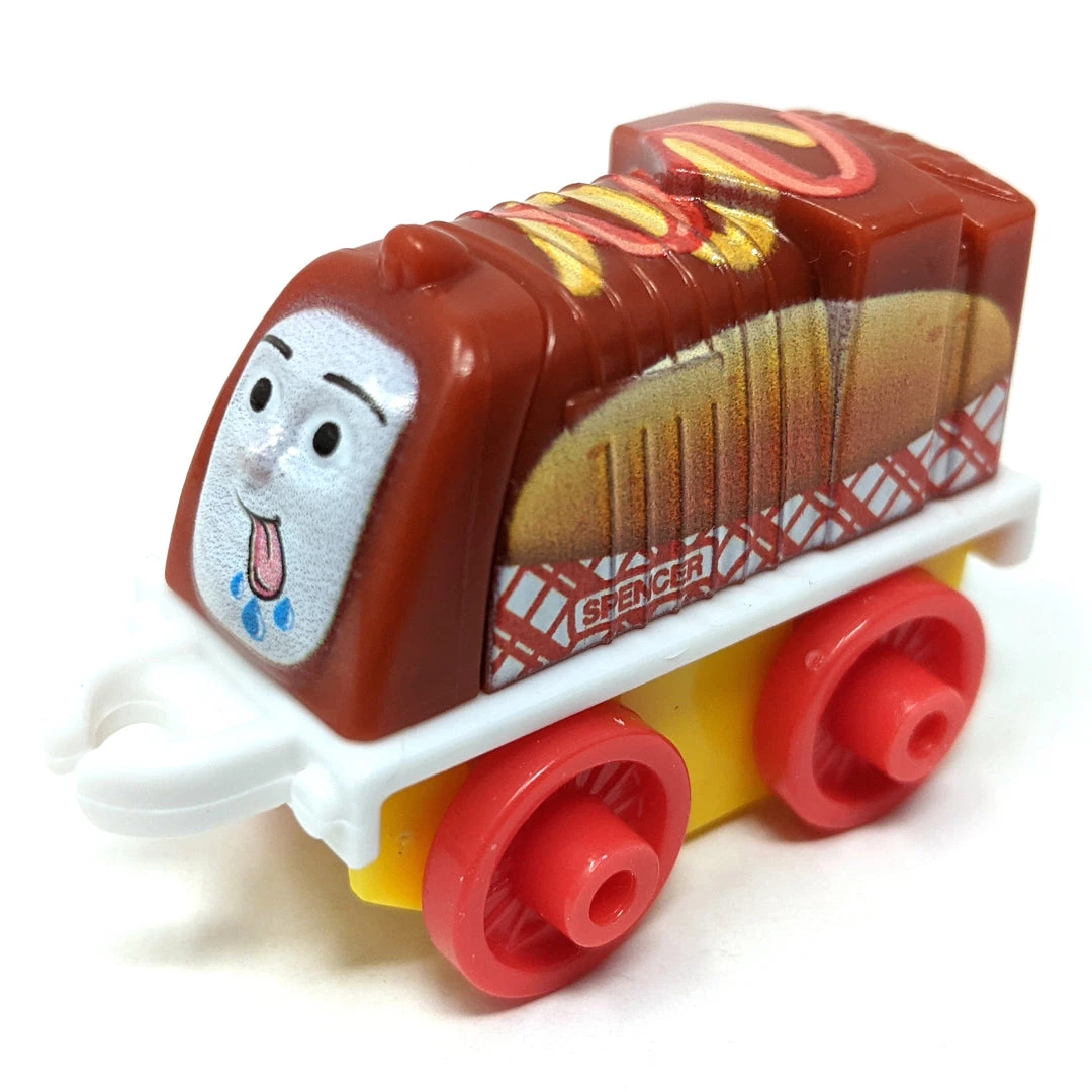 Fisher-Price Thomas & Friends MINIS 2020 Series 22 - Food Spencer Hot Dog Single Mini Train Blind Bag 1 Fisher-Price Thomas & Friends MINIS 2020 Series 22 - Food Spencer Hot Dog Single Mini Train Blind Bag