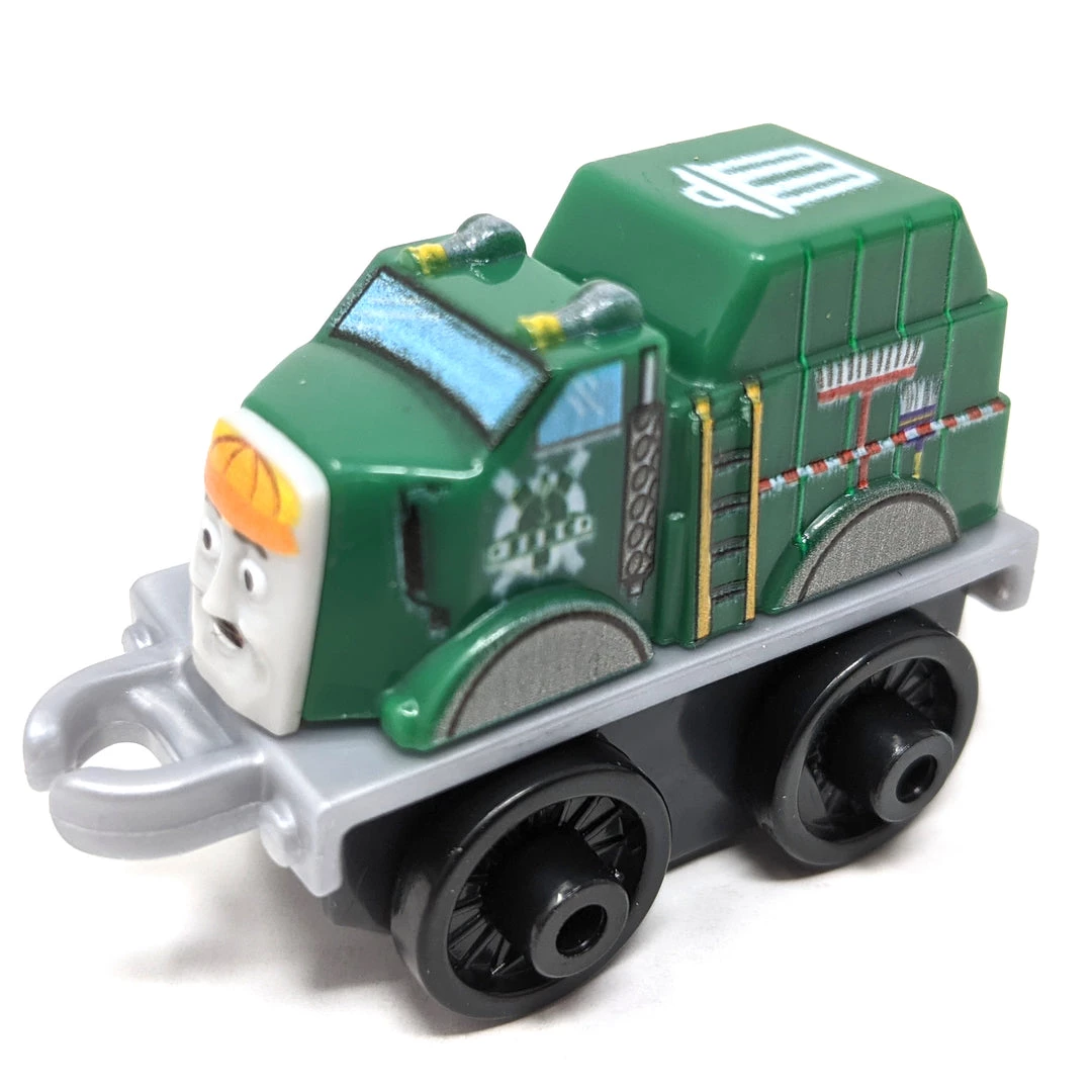 Fisher-Price Thomas & Friends MINIS 2020 Series 22 - Recycling Flynn Garbage Truck Single Mini Train Blind Bag 2 Fisher-Price Thomas & Friends MINIS 2020 Series 22 - Recycling Flynn Garbage Truck Single Mini Train Blind Bag