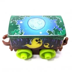 Fisher-Price Thomas & Friends MINIS 2020 Series 22 - Ghost Cargo Car Haunted Forest Glow In The Dark Single Mini Train Blind Bag 8 Fisher-Price Thomas & Friends MINIS 2020 Series 22 - Ghost Cargo Car Haunted Forest Glow In The Dark Single Mini Train Blind Bag