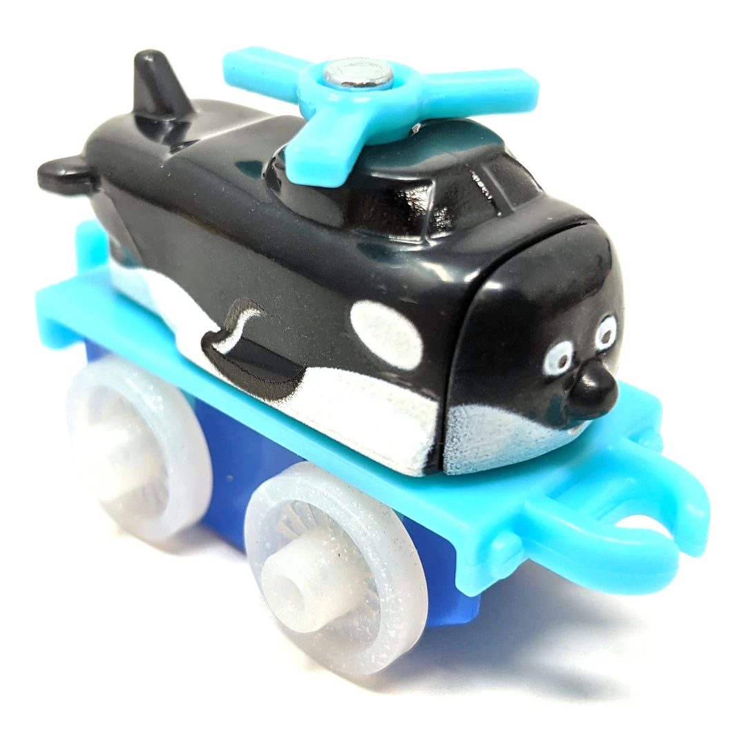 Fisher-Price 2020 Series 22 Thomas & Friends MINIS - Animal Harold Orca Killer Whale Single Mini Train Blind Bag 4 Fisher-Price 2020 Series 22 Thomas & Friends MINIS - Animal Harold Orca Killer Whale Single Mini Train Blind Bag