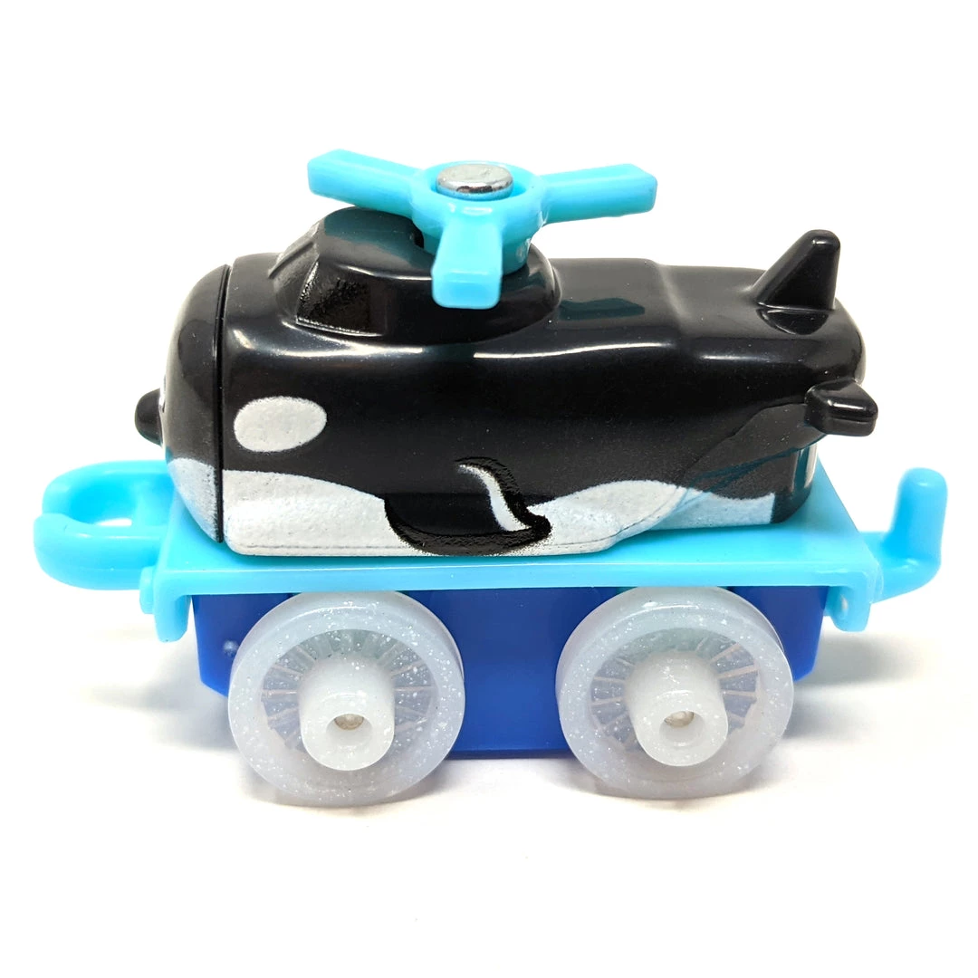 Fisher-Price 2020 Series 22 Thomas & Friends MINIS - Animal Harold Orca Killer Whale Single Mini Train Blind Bag 2 Fisher-Price 2020 Series 22 Thomas & Friends MINIS - Animal Harold Orca Killer Whale Single Mini Train Blind Bag
