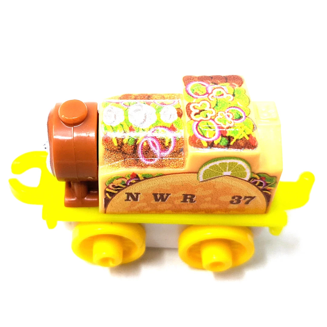 Fisher-Price Thomas & Friends MINIS 2020 Series 22 - Food Rosie Loves Tacos Single Mini Train Blind Bag 4 Fisher-Price Thomas & Friends MINIS 2020 Series 22 - Food Rosie Loves Tacos Single Mini Train Blind Bag