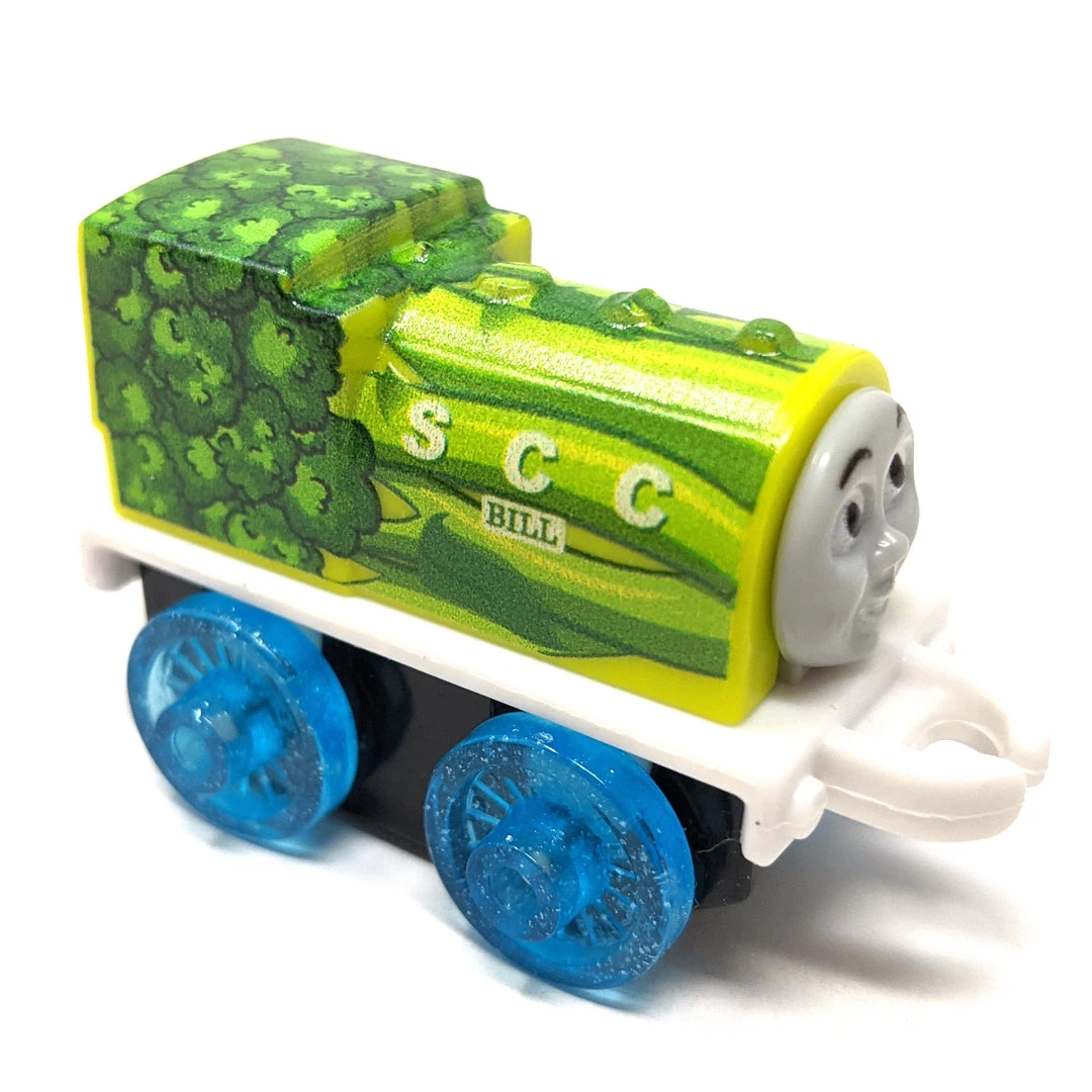Fisher-Price Thomas & Friends MINIS 2020 Series 22 - Vegetable Bill Broccoli Single Mini Train Blind Bag 2 Fisher-Price Thomas & Friends MINIS 2020 Series 22 - Vegetable Bill Broccoli Single Mini Train Blind Bag