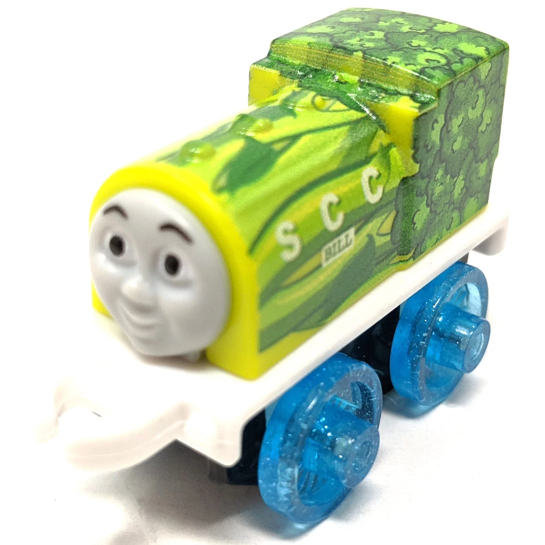 Fisher-Price Thomas & Friends MINIS 2020 Series 22 - Vegetable Bill Broccoli Single Mini Train Blind Bag 1 Fisher-Price Thomas & Friends MINIS 2020 Series 22 - Vegetable Bill Broccoli Single Mini Train Blind Bag