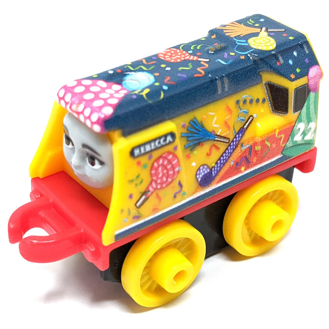 Fisher-Price 2020 Series 22 Thomas & Friends MINIS - Anniversary Rebecca Party Blowouts Single Mini Train Blind Bag 1 Fisher-Price 2020 Series 22 Thomas & Friends MINIS - Anniversary Rebecca Party Blowouts Single Mini Train Blind Bag