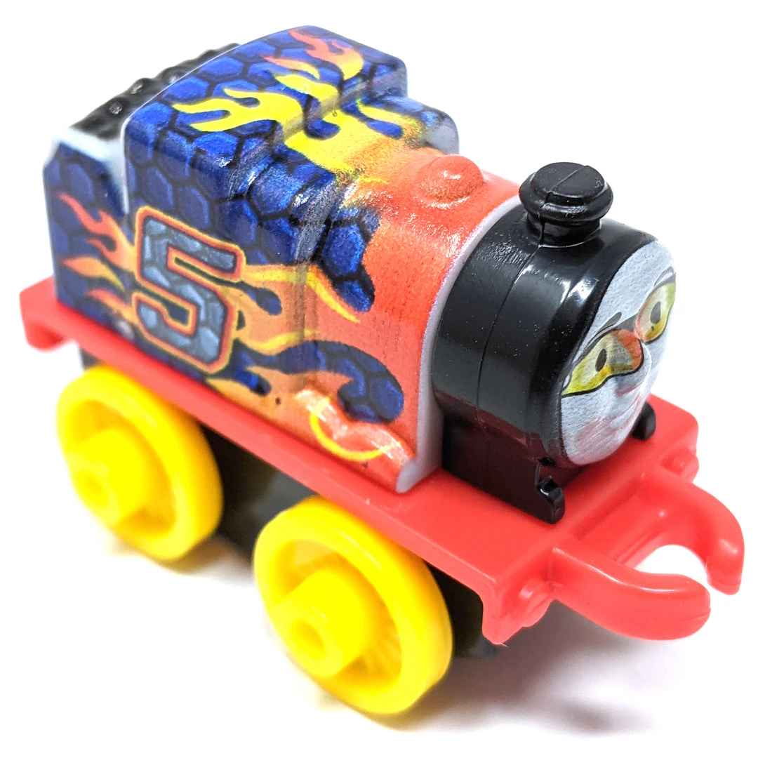 Fisher-Price Thomas & Friends MINIS 2020 Series 22 - Racing James Single Mini Train Blind Bag 1 Fisher-Price Thomas & Friends MINIS 2020 Series 22 - Racing James Single Mini Train Blind Bag