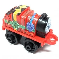 Fisher-Price Thomas & Friends MINIS 2020 Series 22 - Anniversary James Gift Wrapped With Bows And Ribbon Single Mini Train Blind Bag