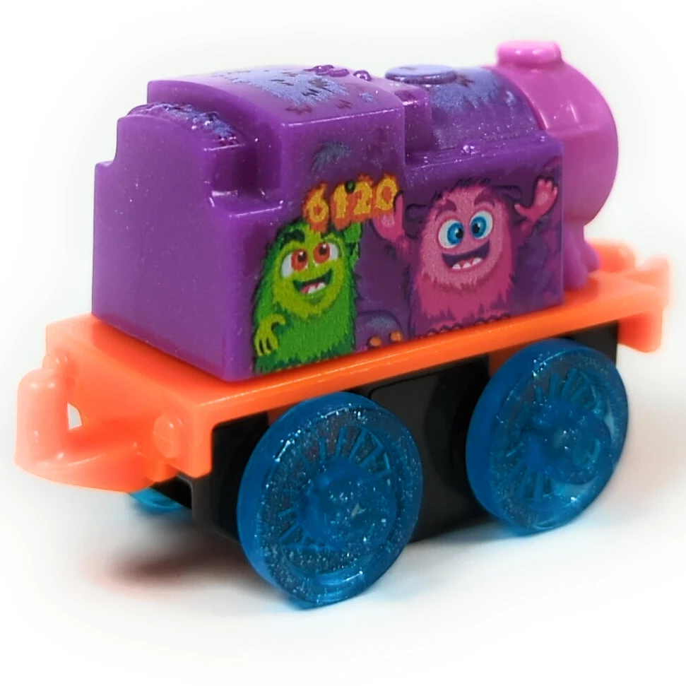 Fisher-Price Thomas & Friends MINIS Purple Monster Mom Belle Single Train - Loose 2021 Series 4 2 Fisher-Price Thomas & Friends MINIS Purple Monster Mom Belle Single Train - Loose 2021 Series 4
