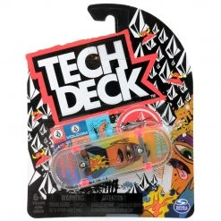 Tech Deck Toy Machine X Volcom Collin Provost Rare Complete Fingerboard
