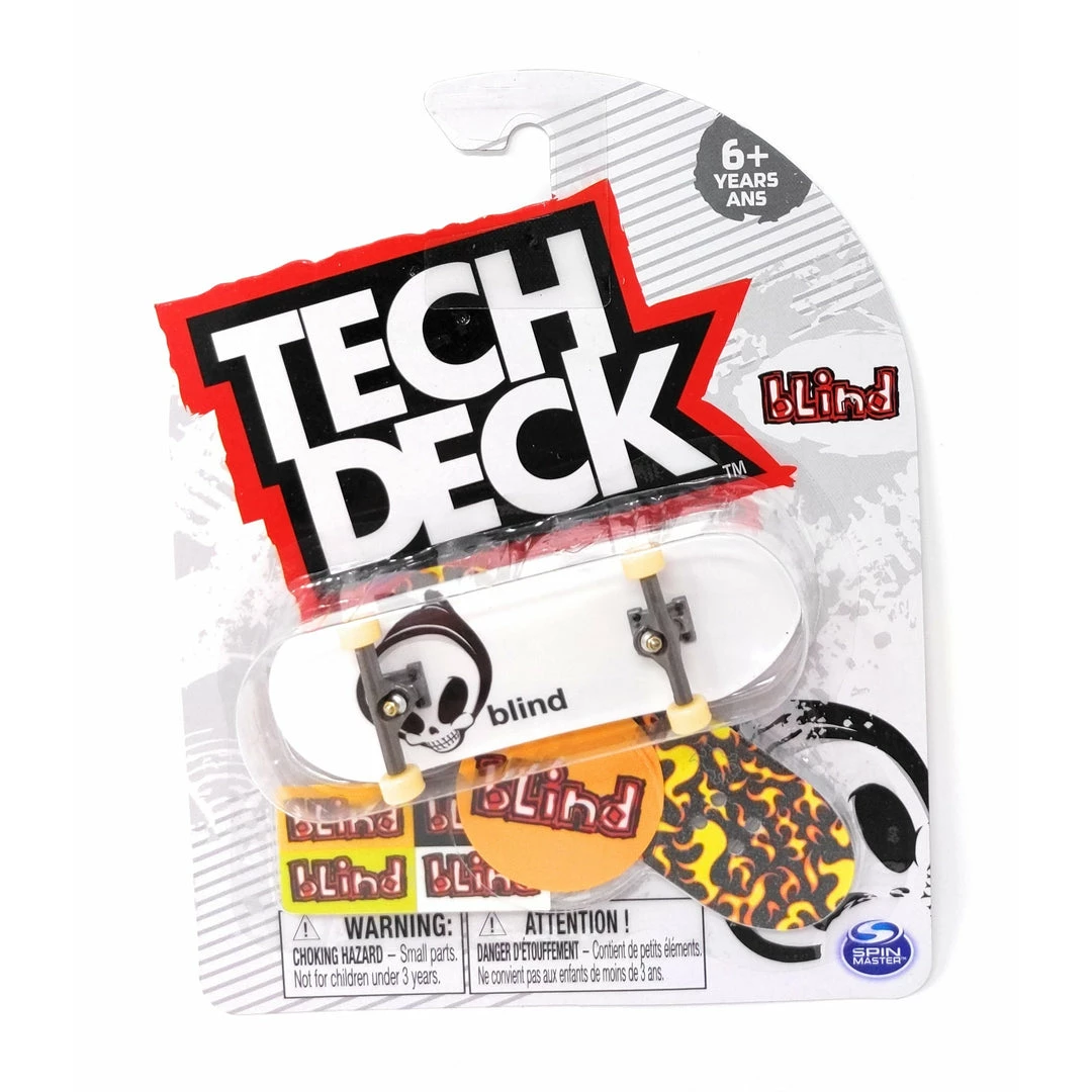 Tech Deck Blind Skateboards Rare 2021 Series Whitey Reaper Complete Fingerboard 1 Tech Deck Blind Skateboards Rare 2021 Series Whitey Reaper Complete Fingerboard