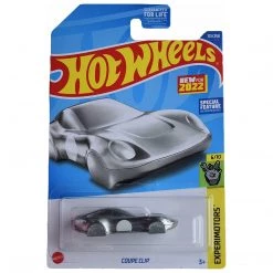 Hot Wheels Coupe Clip, Experimotors 6/10 Silver 1:64 Scale Vehicle
