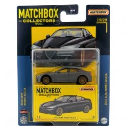 Matchbox Collectors Series 19/20 2016 Alfa Romeo Giulia Gray 1:64 Scale Diecast Collectible Car Mattel