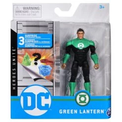 Green Lantern 4 Inch DC Comics Action Figure With 3 Mystery Accessories