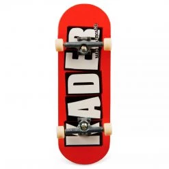 Tech Deck Performance Wood Series Baker Skateboards Kader Sylla Logo Red Complete Fingerboard Spin Master