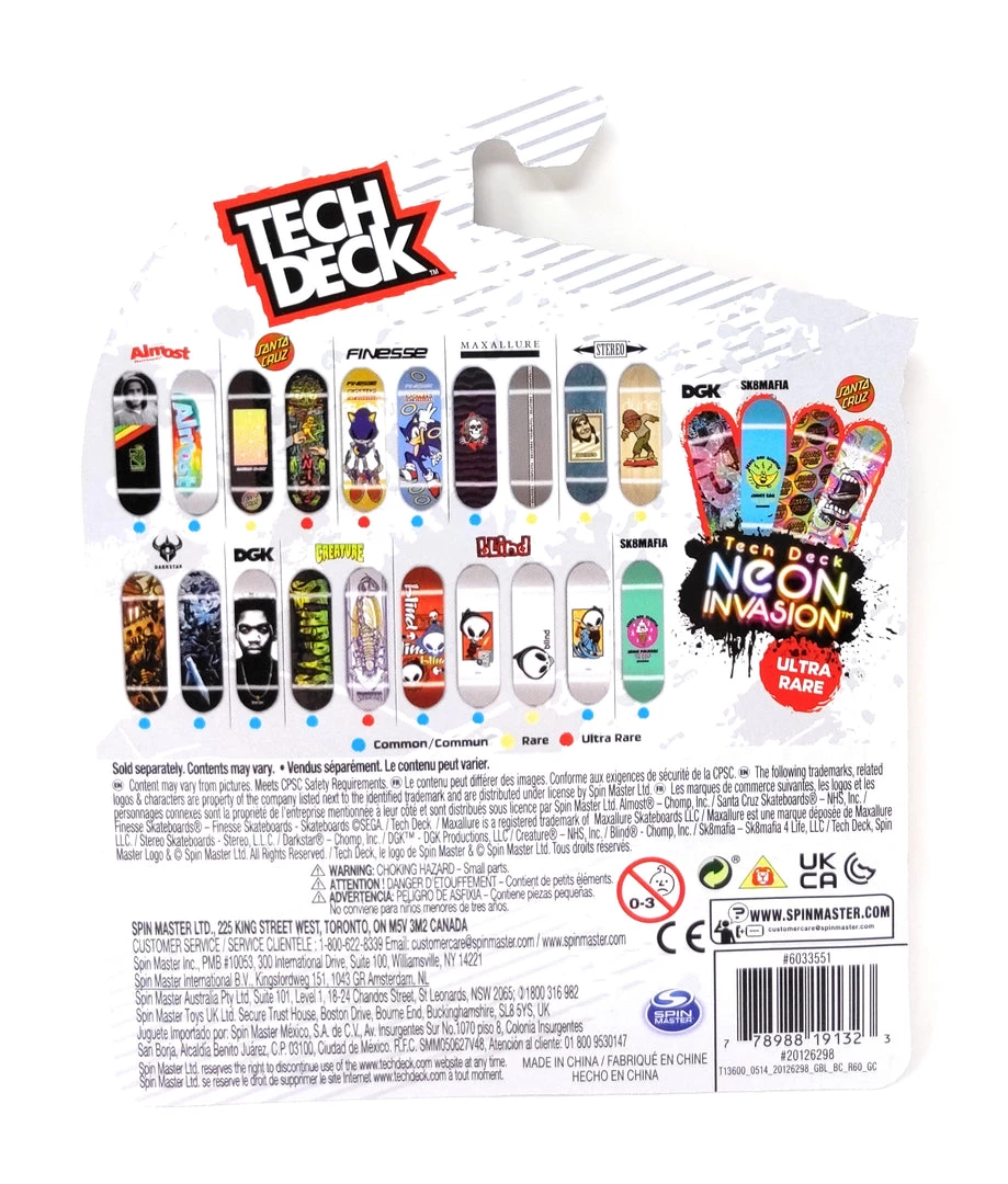 Tech Deck Blind Skateboards Rare 2021 Series Whitey Reaper Complete Fingerboard 2 Tech Deck Blind Skateboards Rare 2021 Series Whitey Reaper Complete Fingerboard