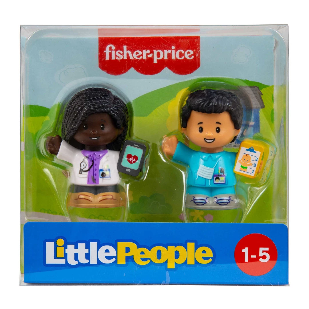 Fisher-Price Little People Medical Professionals Doctor 2 Pack 1 Fisher-Price Little People Medical Professionals Doctor 2 Pack