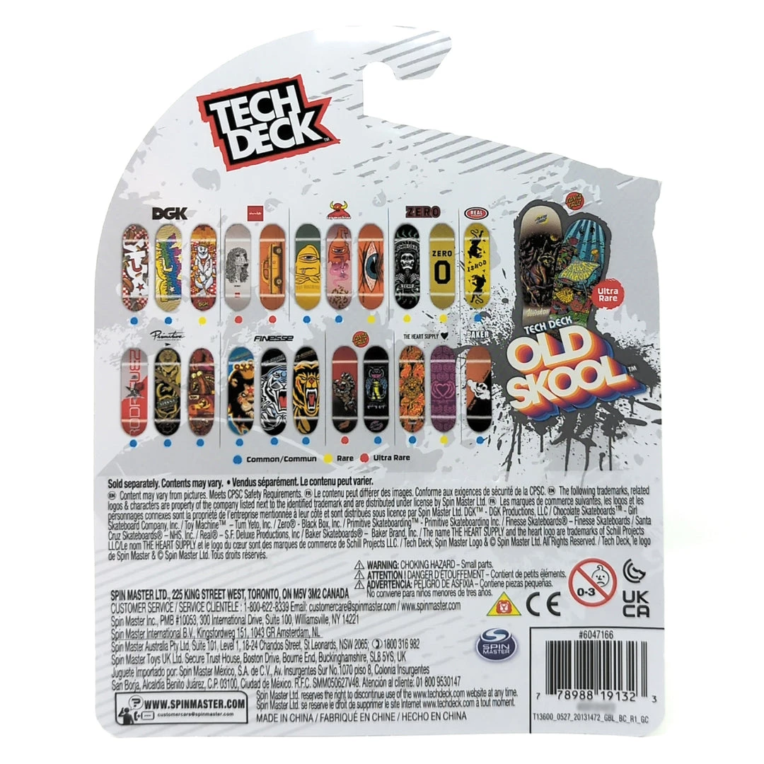 Tech Deck Primitive Skateboards Threat Paul Rodriguez Red And Silver Foil Complete Fingerboard Spin Master 2 Tech Deck Primitive Skateboards Threat Paul Rodriguez Red And Silver Foil Complete Fingerboard Spin Master