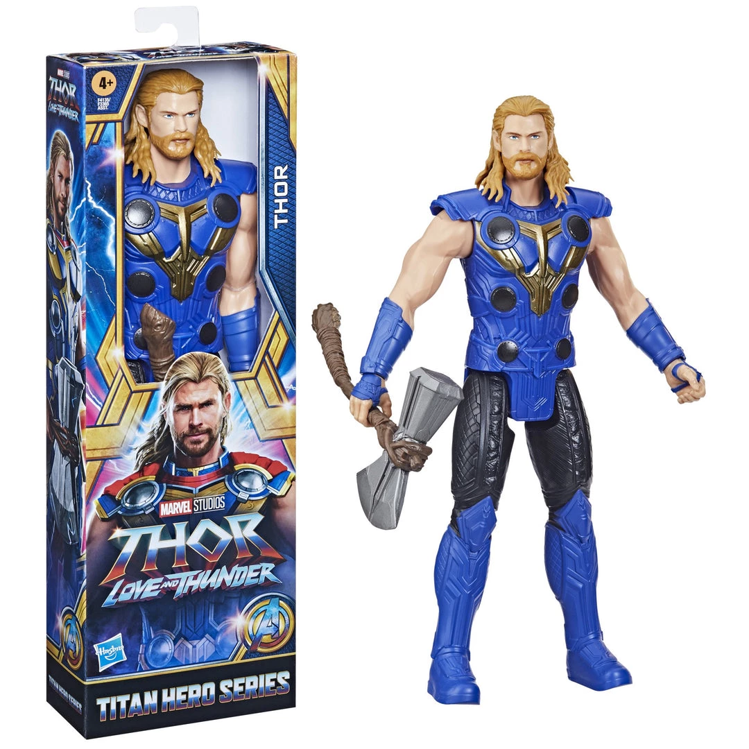 Marvel Studios Titan Hero Series Thor Love And Thunder 12 Inch Action Figure With Stormbreaker 4 Marvel Studios Titan Hero Series Thor Love And Thunder 12 Inch Action Figure With Stormbreaker