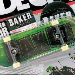 Spin Master Tech Deck Baker Skateboards Reynolds Brand Name Stroke Lime Rare Complete Fingerboard