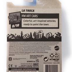 Hot Wheels La Troca HW Art Cars White & Gold 1:64 Scale Mattel