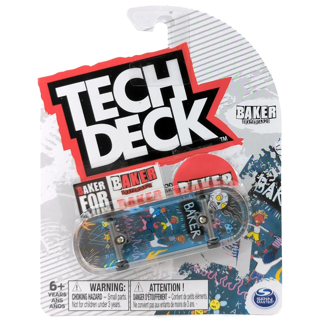 Tech Deck Baker Skateboards Kader Sylla Happy Campers Ultra Rare Complete Fingerboard Spin Master 1 Tech Deck Baker Skateboards Kader Sylla Happy Campers Ultra Rare Complete Fingerboard Spin Master