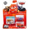 Disney Pixar Cars Mini Racers 3 Pack Soapy Mater, Union Jack Ramone, Lightning McQueen Racing Wheels
