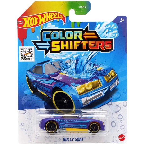 Hot Wheels Color Shifters Bully Goat 1:64 Scale Vehicle 1 Hot Wheels Color Shifters Bully Goat 1:64 Scale Vehicle