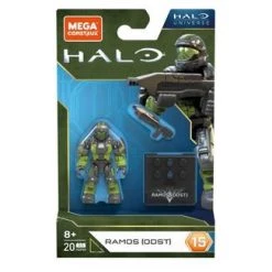 Mega Construx Halo Universe Ramos ODST Series 15 Mini Figure And Accessory 20 Pcs