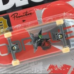 Tech Deck Primitive Skateboards Threat Paul Rodriguez Red And Silver Foil Complete Fingerboard Spin Master 5 Tech Deck Primitive Skateboards Threat Paul Rodriguez Red And Silver Foil Complete Fingerboard Spin Master