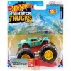 Hot Wheels Monster Trucks Night Shifter With Connect And Crash Car 1/75 Aqua Blue 1:64 Scale Vehicle