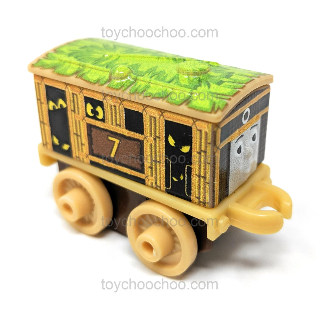 Fisher-Price Bamboo Hut Toby - Hawaiian Theme Thomas & Friends MINIS Single Train Blind Bag 2 Fisher-Price Bamboo Hut Toby - Hawaiian Theme Thomas & Friends MINIS Single Train Blind Bag